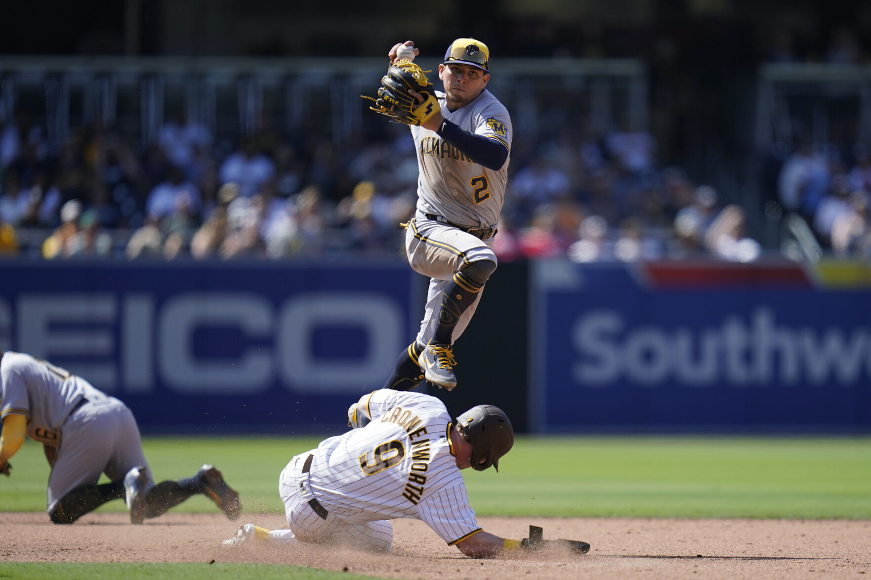 Brewers Padres Baseball